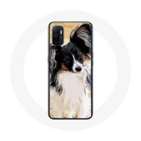 Oppo A53 dėklas Kontinentinis nykštukinis spanielis drugelis Šunų veislė