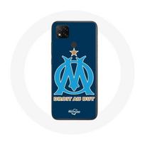 Coque Xiaomi Redmi 9C Olympique de Marseille Fond Bleu mėlyna