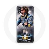 Coque pour Huawei P20 Lite Formule 1 Fernando Alonso Pilote F1