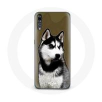 Coque pour Huawei P20 Husky de Sibérie