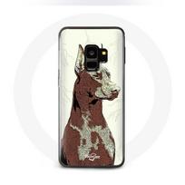 Coque pour samsung galaxy S9 plus Doberman Race de chiens