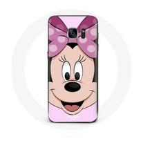 Coque pour Samsung Galaxy S6 edge Minnie Mouse Dessin animé rose