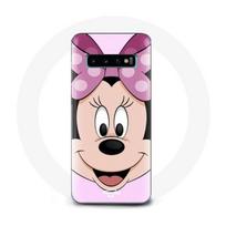 Coque pour Samsung Galaxy S10 Minnie Mouse Dessin animé rose
