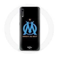 Coque pour Huawei P20 Pro Logo Olympique de Marseille Fond Noir