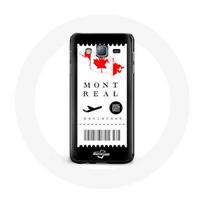 Coque pour samsung galaxy J7 2016 Billet d'avion Montréal Canada