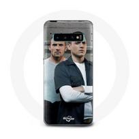Coque pour Samsung Galaxy s10 edge Prison Break Michael Scofield Et Lincoln Burrows