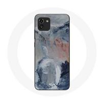 Coque pour Samsung Galaxy A03 Fond de texture abstraite gris pilka