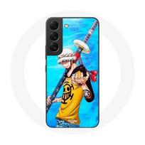Coque pour Samsung Galaxy S22 One Piece Manga Trafalgar Law epée