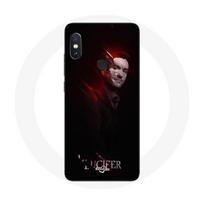 Coque pour Xiaomi Redmi Note 5 Pro Lucifer Série fond noir juoda