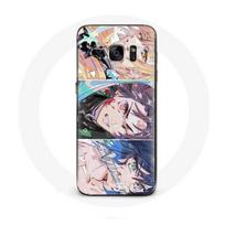 Coque pour Samsung Galaxy S6 Edge Tanjiro Inosuke et Zenitsu Demon Slayer Kimetsu no Yaiba Manga