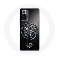 Coque pour Xiaomi Redmi Note 10 Pro Game Of Thrones Targaryen de feu et de sang juoda