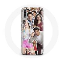 Coque pour Samsung Galaxy A70 Poursuis Tes Rêves Série Personnages