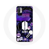 Coque pour Xiaomi Redmi Note 10 5G Bangtan Sonyeondan BTS Logo Army Bomb Lightstick