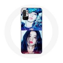 Coque pour Xiaomi Redmi Note 10 5G Blackpink Groupe K-pop Filles Lisa et Jisoo Lovesick girls poster the album