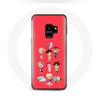 Coque pour Samsung Galaxy S9 BTS TinyTAN Animation BT21 Affiche