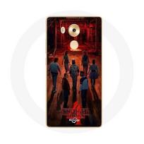 Coque pour Huawei Mate 8 Stranger Things Affiche Equipages Fan Art Saison 4