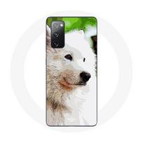Coque pour Samsung Galaxy S20 FE Chien Samoyède Blanc balta