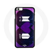 Coque pour Iphone 6 Bangtan Sonyeondan Logo BTS Et Logo ARMY I Purple You