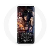 Coque pour Samsung Galaxy A8 Plus Game of Thrones Saison 8 Le Trône de Fer L'affiche de L'équipage L