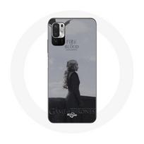 Coque pour Xiaomi Redmi Note 10 5G Game of Thrones Saison 8 Daenerys Targaryen feu et sang Le Trône