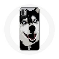 Coque pour Xiaomi Redmi Note 10T 5G Husky de Sibérie Yeux Bleus