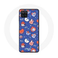 Coque pour Samsung Galaxy A12 BTS Bangtan Sonyeondan BT21 Noël 2023