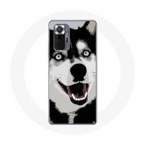Coque pour Xiaomi Redmi Note 10 Pro Husky de Sibérie Yeux Bleus