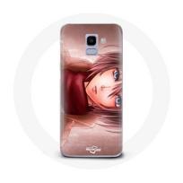 Coque pour Samsung Galaxy A6 2018 Mikasa Ackerman Attaque des Titans Anime Série Japanese