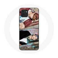 Coque pour Samsung Galaxy A03 BTS Kim Taehyung Et Jungkook Taekook Teaser Not Today You Never Walk Alone juoda