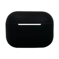 Ausinių apsauginis dangtelis, atsparus smūgiams, minkštas silikoninis, suderinamas su „Bluetooth“ ausinių dėklas, skirtas „Airpods Pro2“ for AirPods Pro2 juoda