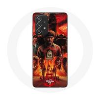 Case - Maniacase - Samsung Galaxy A52 - Flexible - Black - Stranger Things Season 5