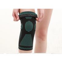 Sports nylon knee pads Silicone breathable knit knee pads Four seasons style protectors Cross-border Customized beige