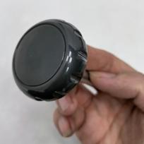 Slyvos žiedų rankenėlė, tvirtinimo reguliavimo varžtas, sporto ir treniruoklių mašinų techninė įranga black