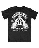 Gallic Gym Black Funny Fun Cult Gaul Fix Gym Unisex T-Shirt S