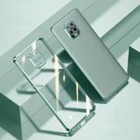 Prabangus, permatomas dėklas, skirtas „Xiaomi Redmi Note 9 Pro 9pro Note9 9s“, plonas, minkštas silikoninis, skaidrus dėklas, skirtas „Xiomi Redmi 9 Note9pro“. Redmi 9 žalia