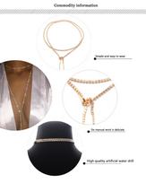 150CM Choker Diamond Bling Party Ultra Flash Necklace