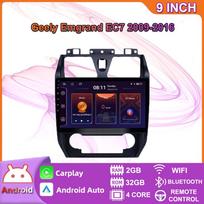 Android 2 Din Car Multimedia Player Geely Emgrand EC7 2009-2016 Head Unit Stereo Carplay GPS Navigation BT WIFI 2+32GB 2+32GB