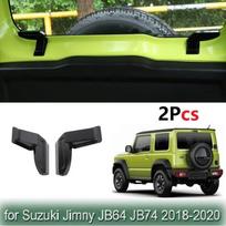 2Pcs Rear Windshield Heating Wire Protection Cover Black ABS For Suzuki Jimny Sierra JB64 JB74 2018- Demister Cover white