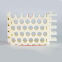 Cable Organizer Clip Compatible with Cat 5 6 7 Versatile Storage Winder for Office 6x4 white