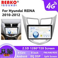 2DIN 9 colių HD Android 11 automobilinis radijas grotuvas HYUNDAI 2010 Verna I25 Emphasis Solaris su WIFI GPS Bluetooth FM Mirror Link galinio vaizdo kamera 9''-6+128