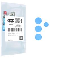 apgo 4x Objektyvo apsauga Apsauginis hibridinis stiklas kamerai Samsung Galaxy A72 5G, Kameros apsauga, 9H Kameros objektyvo Kameros objektyvo apsauga