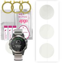 3x apgo Hidrogelio matinis ekrano apsauginis stiklas Garmin Quatix 5, Hidrogelio plėvelė, Lankstus, Minkštas TPU su pozicionavimo sluoksniu, lengvas montavimas