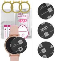 3x apgo MATINIS Hibridinis apsauginis stiklas, suderinamas su Fossil FTW6015 Q Venture, lankstus nano stiklas, puikus grūdinto stiklo pakaitalas, atsparus įbrėžimams