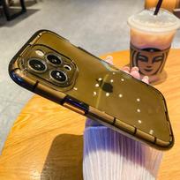 Luxury Fluorescence Bumper Phone Case For iPhone 11 12 13 Pro Max X XR XS 7 8 Plus Shockproof Clear Soft Silicone Cover For iPhone 13