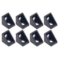 20x20x17mm L Connector for AM8 3D Printer BLV MGN Cube 3D Printer 20 Series Aluminum Extrusions Profiles Frame with 6mm Slot 8Pcs gray