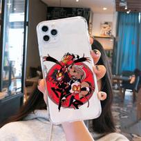 Helluva Boss cute cartoon Phone Case Transparent for iPhone 13 7 8 11 12 s mini pro X XS XR MAX Plus cover funda shell iPhone11pro