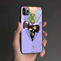 Yoshikage Kira jojo's bizarre part 4 soft Tpu Glass Phone Case Cover Shell for iPhone 6s 7 8 Plus X XR XS 11 12 13 Mini Pro Max 6Plus 6sPlus&Soft Silicone Case