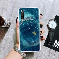 Ocean Monster Shark Swimming Phone Case For Xiaomi Redmi Note 10 9 8 11 Pro 11T 11S 10S 9S 9A 9C 9T 8T 8A 7 7A 5 Art Pattern Redmi Note 10(10S)