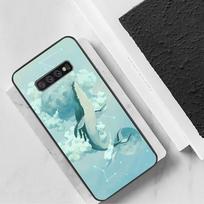 Big Fish & Begonia Phone Case For Samsung Galaxy S7 Edge Plus S9 S20Plus S20ULTRA S10lite S225G S10 Case samsungS22plus5G white