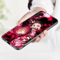 Anime Demon Slayer Kamado Nezuko Case For Huawei Honor 60 50 SE 30S Mate 30 20 10 Lite 40 Nova 9 8 Pro Y60 8i 7i 7SE 5T Premium Honor 60 Pro gray